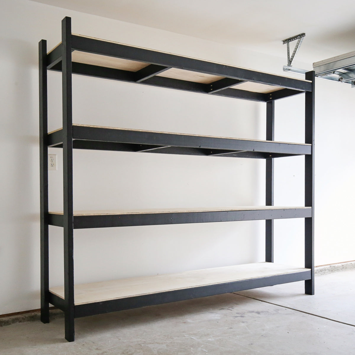 DIY Garage Shelves Plans – shopangelamariemade, image size:1200x1200