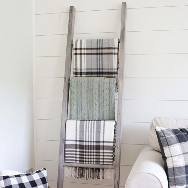 DIY Blanket Ladder Plans