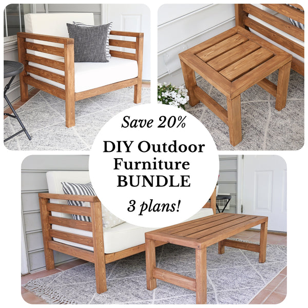 outdoor furniture plans