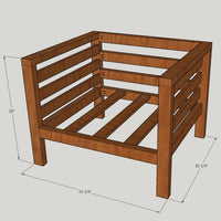 DIY Outdoor Chair Build Plans