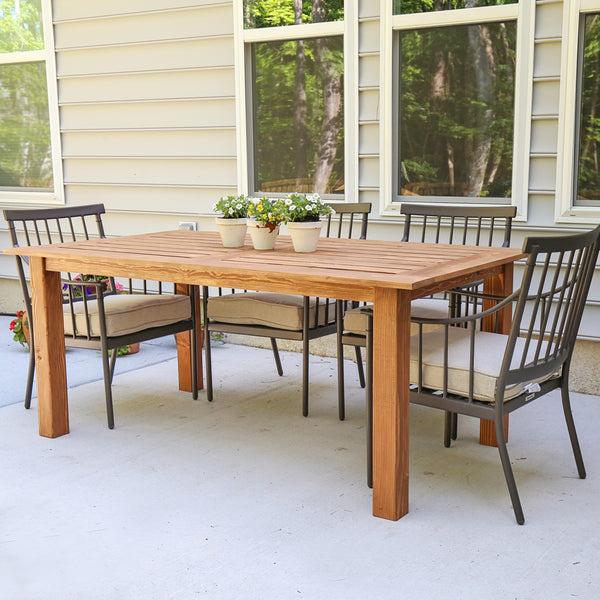 Small Diy Outdoor Counter Height Table DIY Outdoor Dining Table Plans